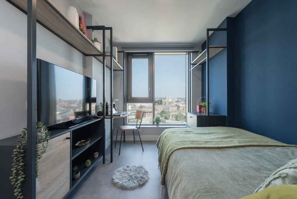 Skyline Ensuite Student accommodation The Vantage Nottingham