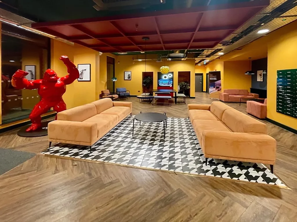 Student accommodation reception